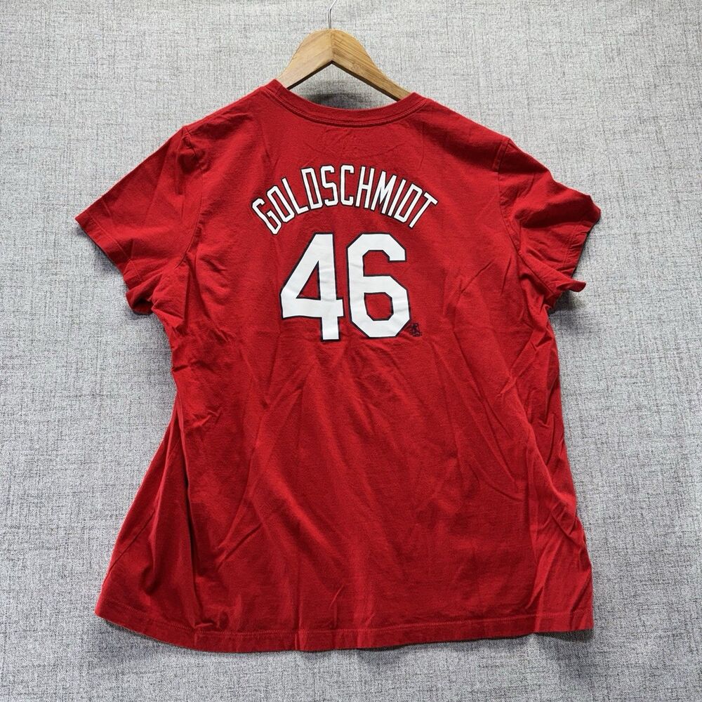 Nike St Louis Cardinals Paul Goldschmidt Shirt Women's Size XXL - Picture 2 of 8